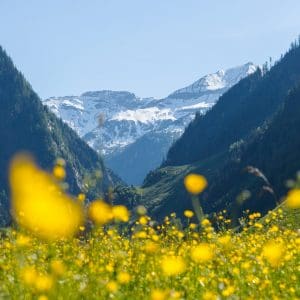 Der Gipfel Sonnblick bei klarer Sicht