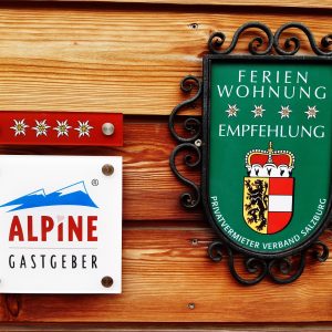 Auszeichnungen für das Ferienhaus – Alpine Gastgeber und Ferienwohnung Empfehlung