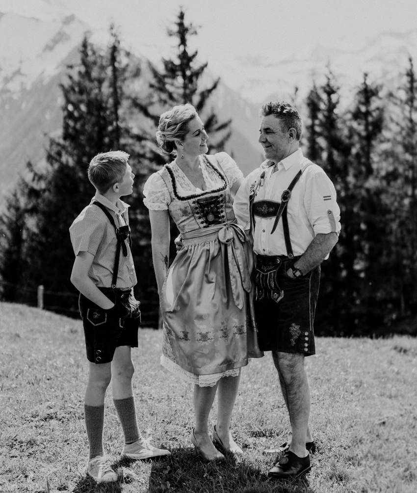 Familie Schindele Langreiter Ferienhaus Bergzauber Rauris